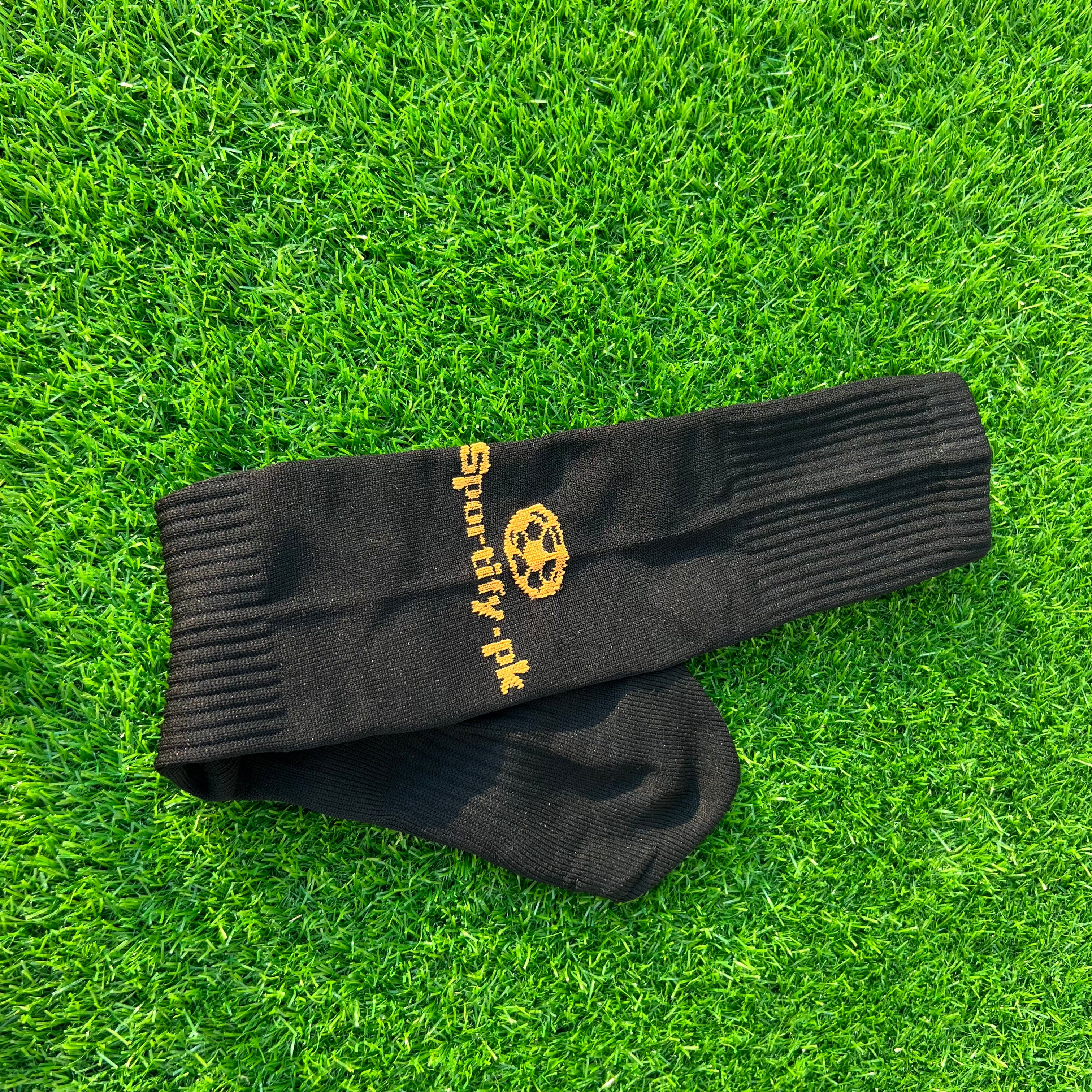 Sportify Football Socks in Black