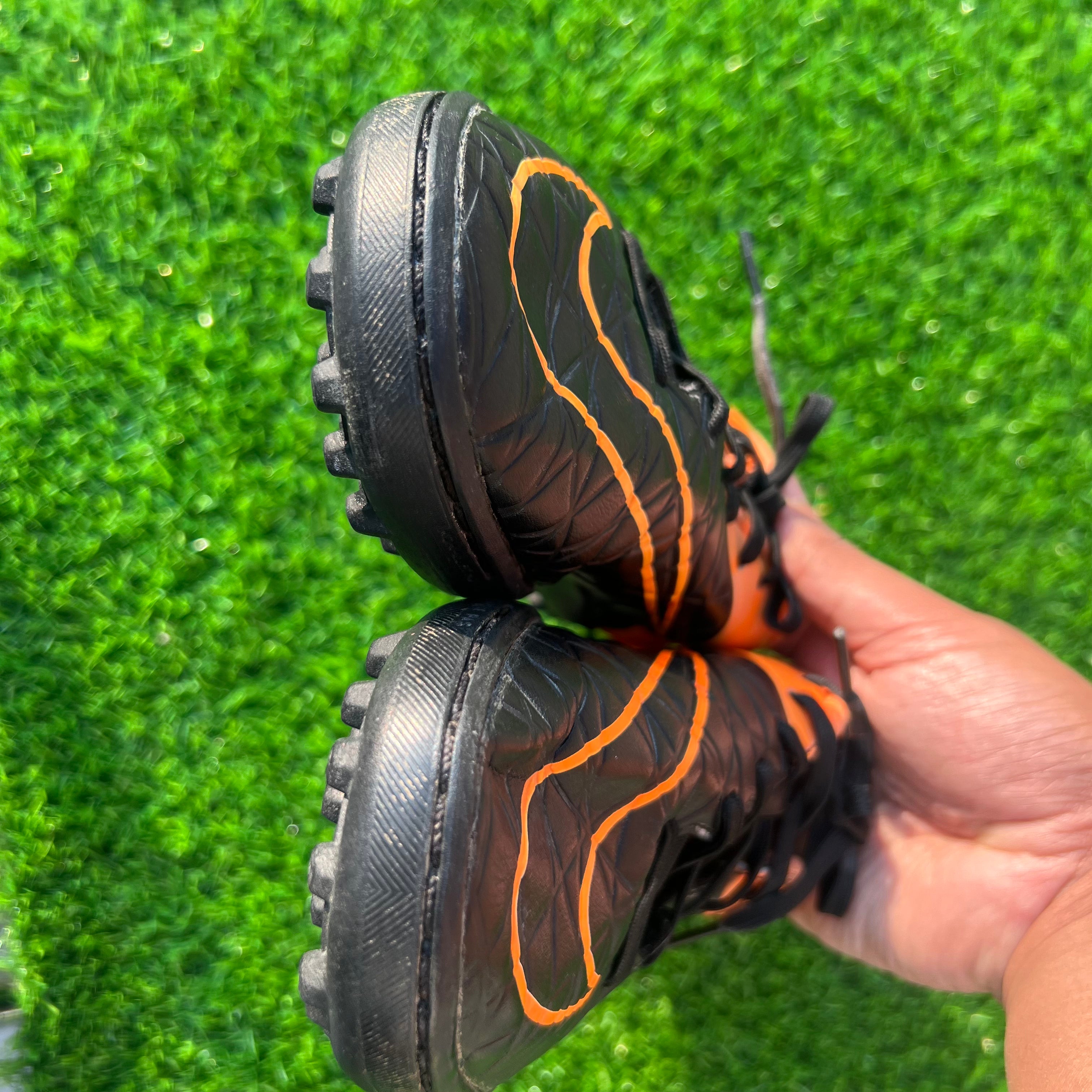 Nike Hypervenom Phelon II TF Black Size UK 5.5 / EU 38.5