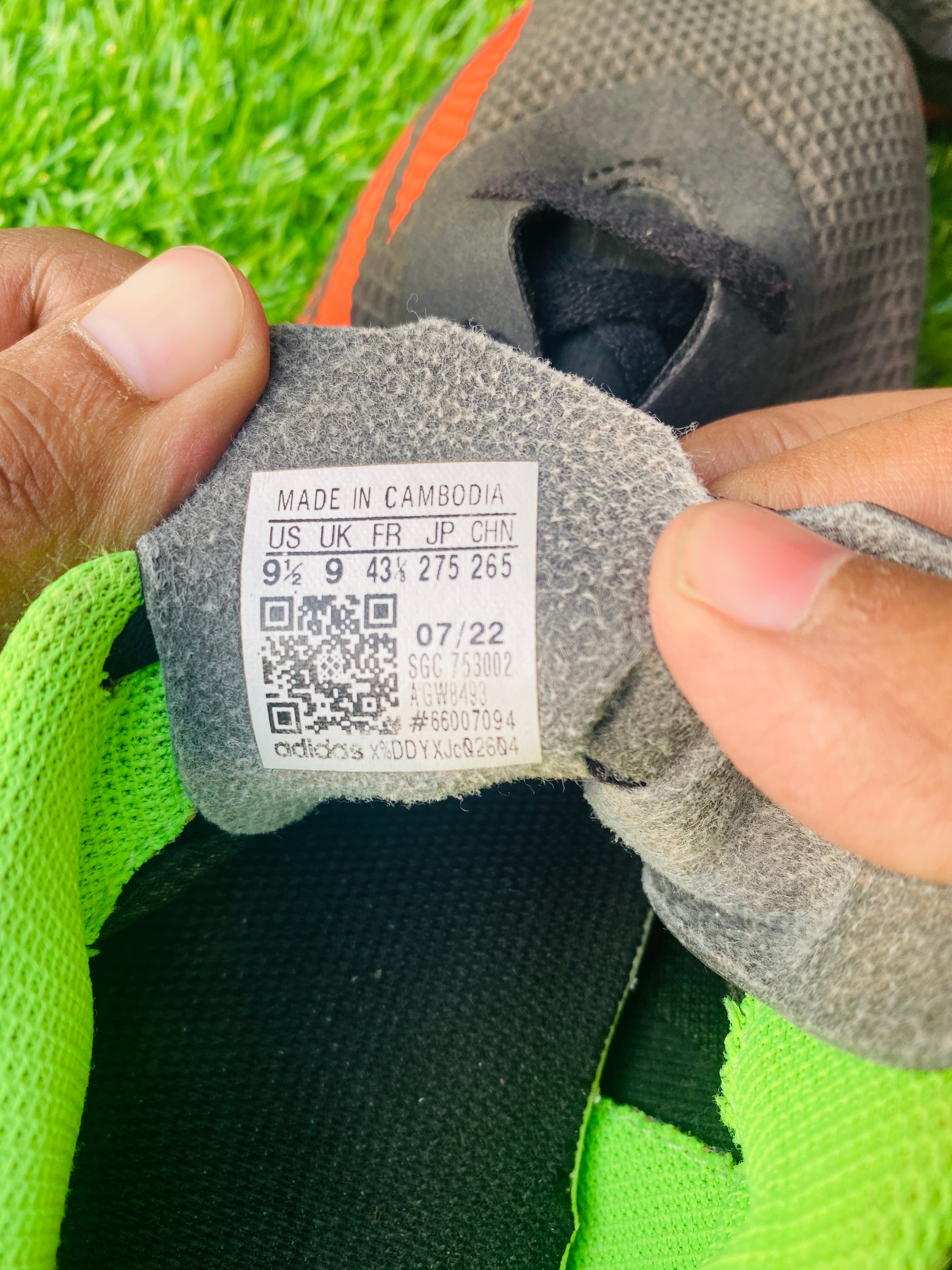 Adidas Footwear X Speedportal 4 FxG Size UK 9/ EU 43.5